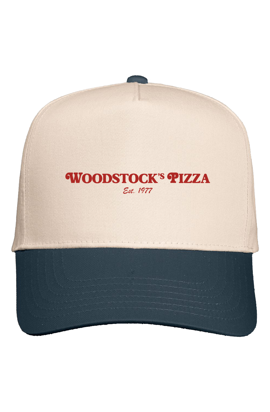 Woodstocks's Vintage Five Panel Two Tone Cap